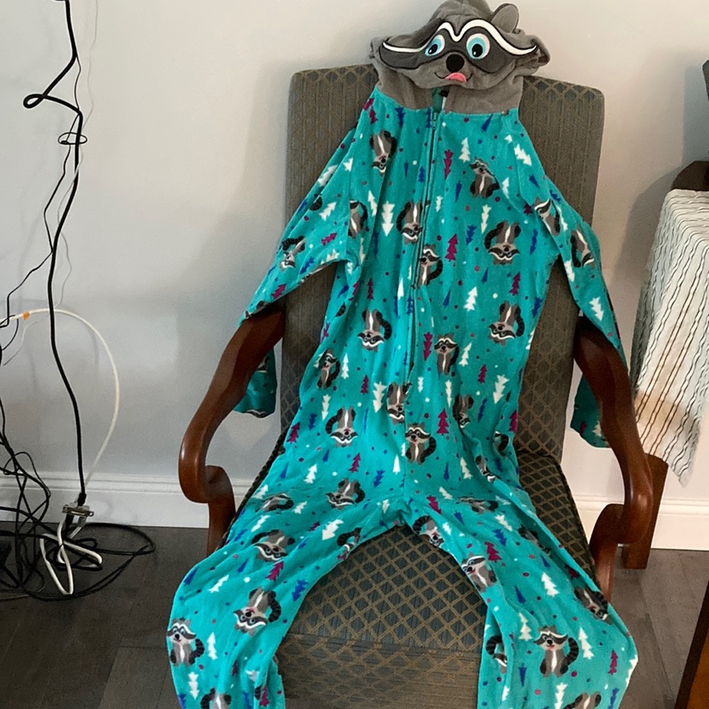 Raccoon onesie